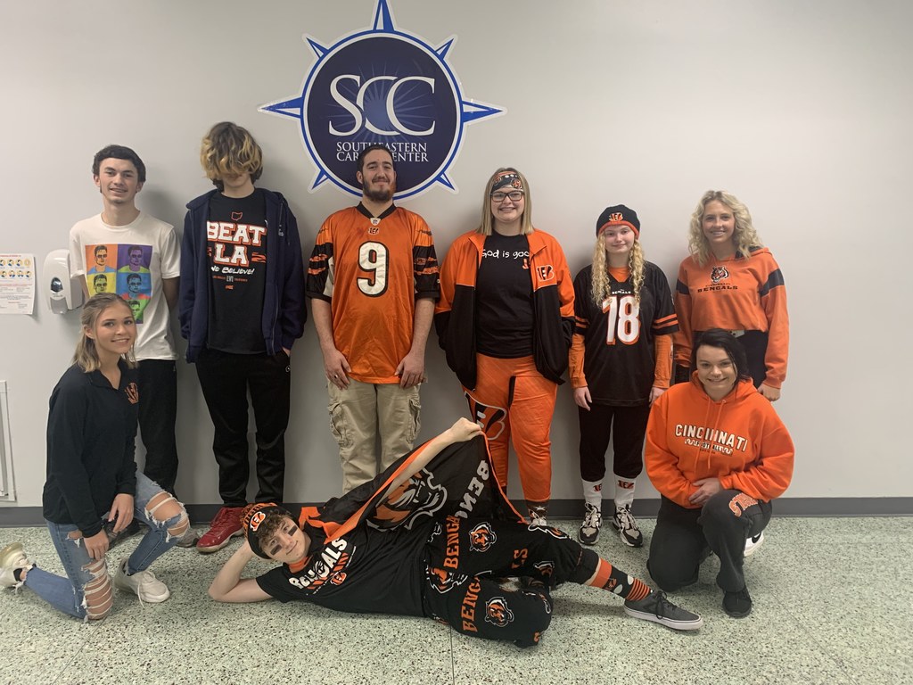 Students in Bengals Gear