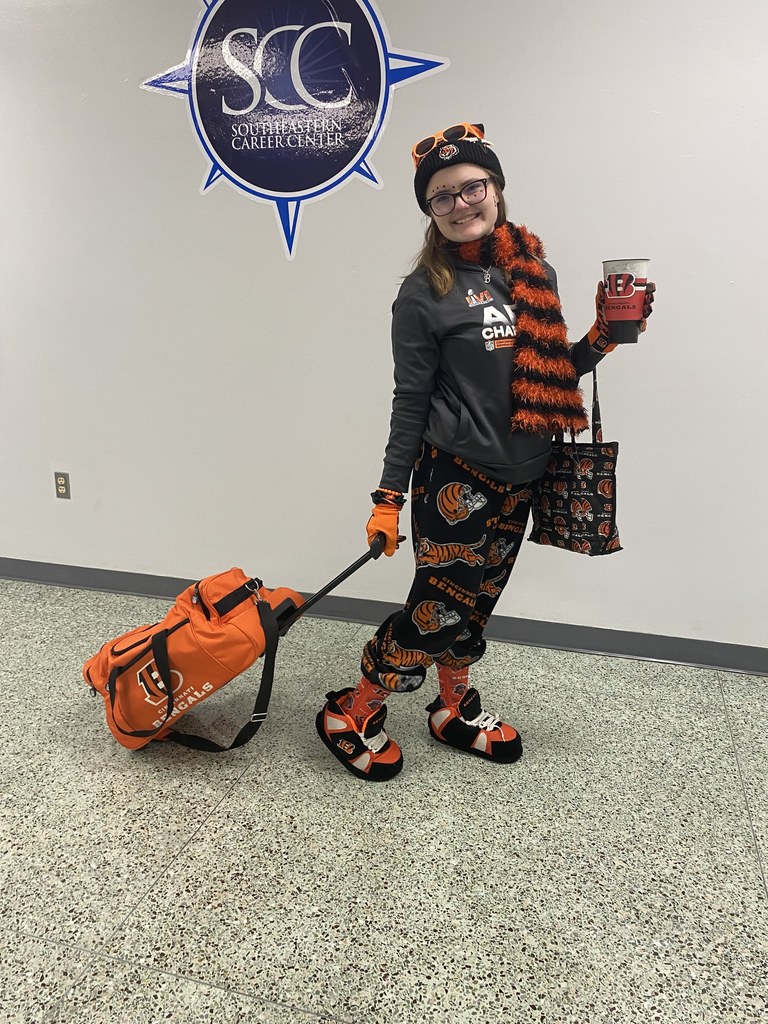 Students in Bengals Gear